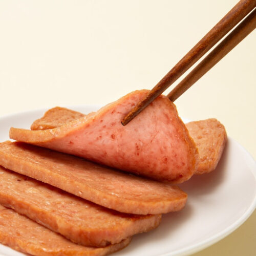 Thịt hộp Lotte the lucheon meat hàn quốc 340g