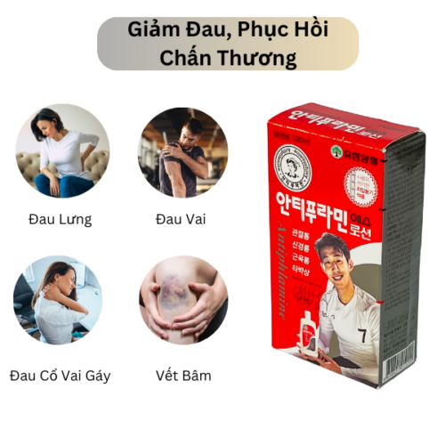 Dầu Nóng Hàn Quốc Antiphlamine 100ml
