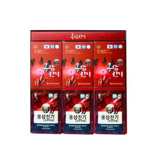 Nước Hồng Sâm Núi Chinky Hàn Quốc hộp 30 gói x 50 ml